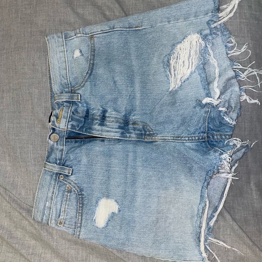 BDG girlfriend high rise jean shorts